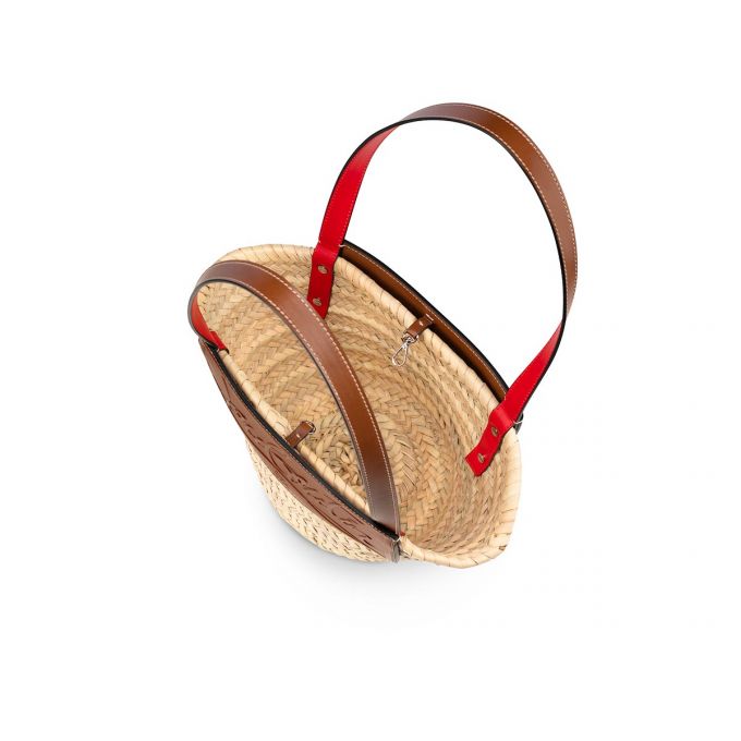 Basket Christian Louboutin Loubishore Small Creative Fabric Basket Mujer Beige | MX-49038