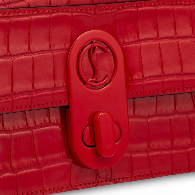 Belt Bags & Mini Bags Christian Louboutin Elisa Baguette Creative Cuero Mini Bags Mujer Rojos | MX-14294