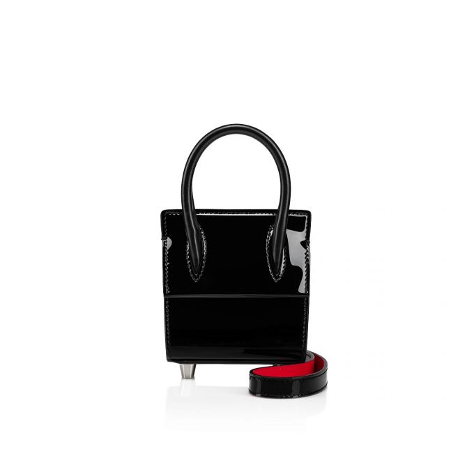 Belt Bags & Mini Bags Christian Louboutin Paloma Top Handle Nano Classic Cuero Mini Bags Mujer Negros | MX-15107