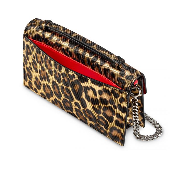 Belt Bags & Mini Bags Christian Louboutin Elisa Baguette S Creative Cuero Mini Bags Mujer Dorados Plateados | MX-18252