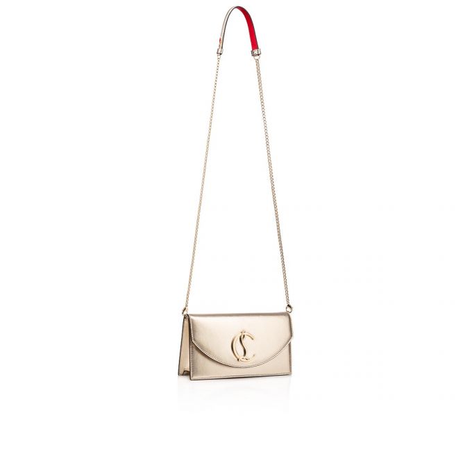 Belt Bags & Mini Bags Christian Louboutin Loubi54 Creative Cuero Mini Bags Mujer Plateados | MX-26521