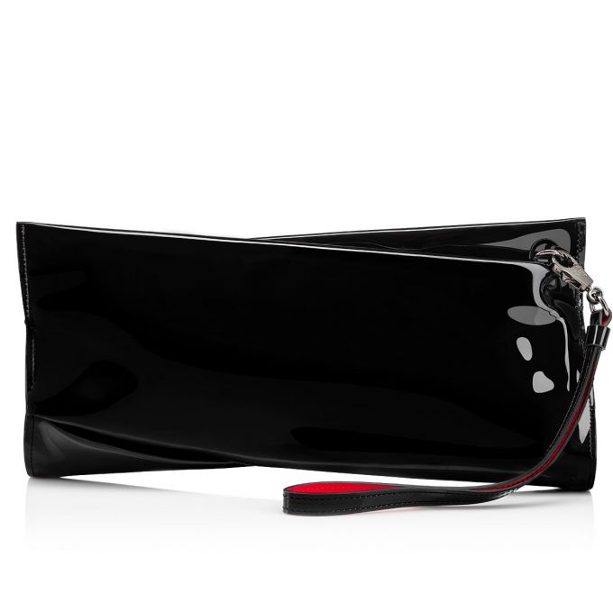 Belt Bags & Mini Bags Christian Louboutin Loubitwist Clutch Classic Cuero Mini Bags Mujer Negros | MX-89196