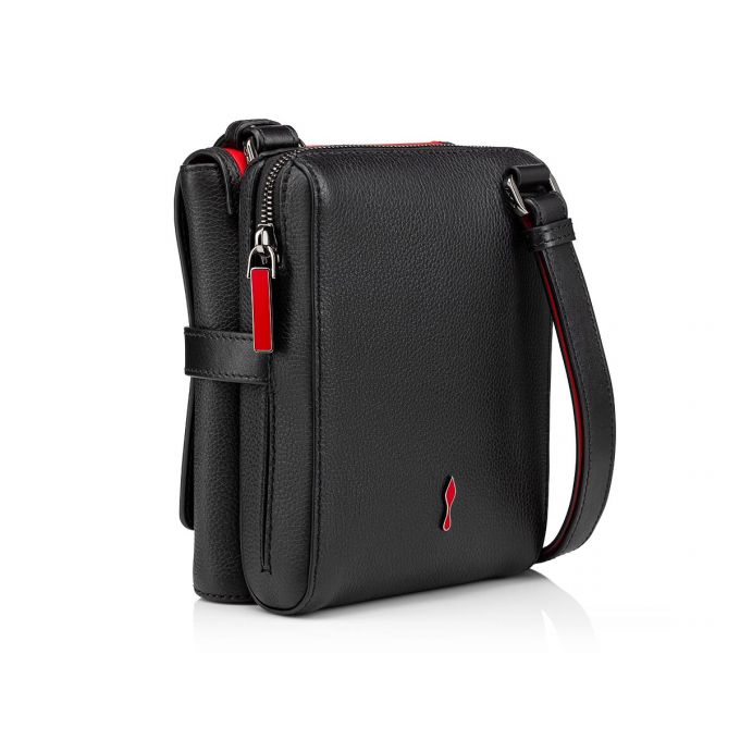 Bolsa De Mensajero Christian Louboutin Benech Reporter Gomme Messenger Bags Hombre Rojos Negros | MX-23607