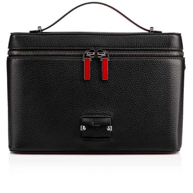 Bolsa De Mensajero Christian Louboutin Kypipouch Classic Cuero Messenger Bags Hombre Negros Rojos | MX-19787