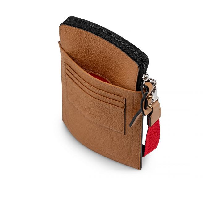 Bolsa De Mensajero Christian Louboutin Loubilab Classic Cuero Messenger Bags Hombre Marrom | MX-29645