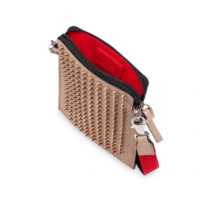 Bolsa De Mensajero Christian Louboutin Loubilab Classic Cuero Messenger Bags Hombre Marrom | MX-30456