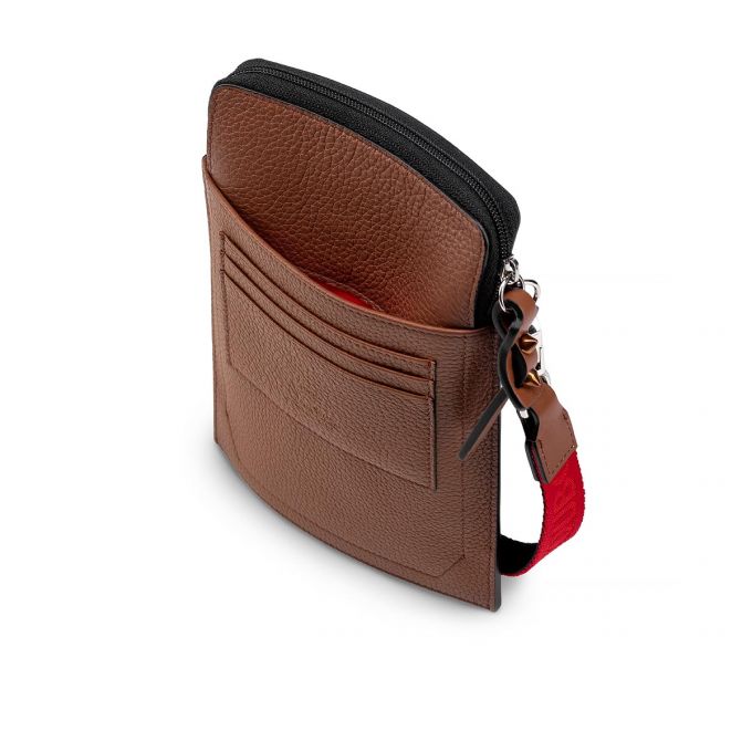 Bolsa De Mensajero Christian Louboutin Loubilab Classic Cuero Messenger Bags Hombre Marrom | MX-38276