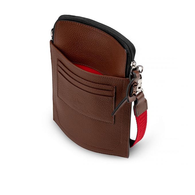 Bolsa De Mensajero Christian Louboutin Loubilab Classic Cuero Messenger Bags Hombre Marrom | MX-61846