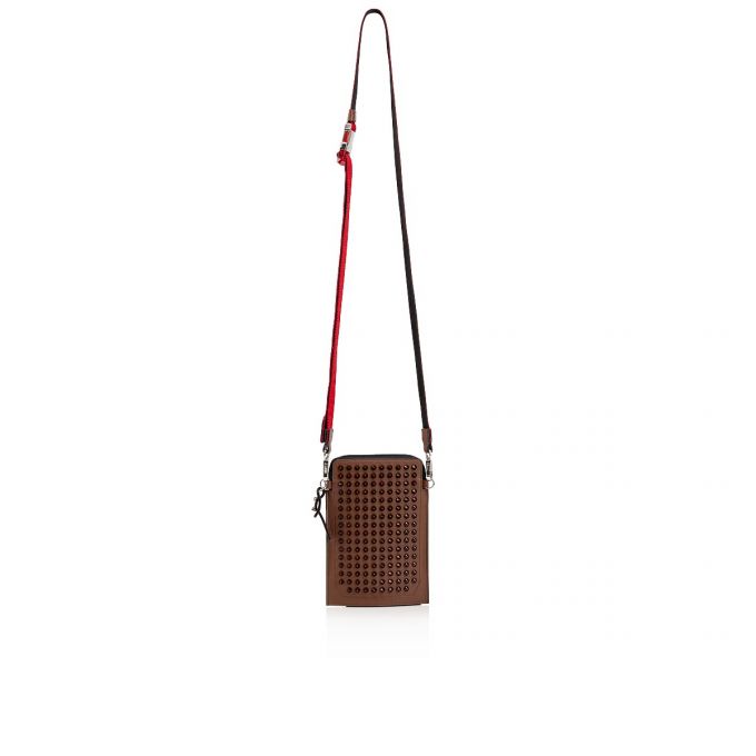 Bolsa De Mensajero Christian Louboutin Loubilab Classic Cuero Messenger Bags Hombre Marrom | MX-67120