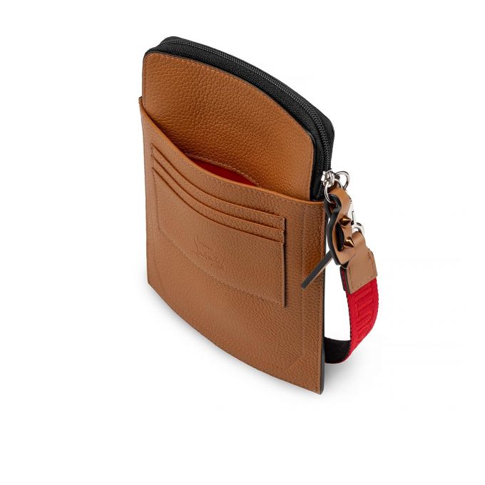 Bolsa De Mensajero Christian Louboutin Loubilab Classic Cuero Messenger Bags Hombre Marrom | MX-85893