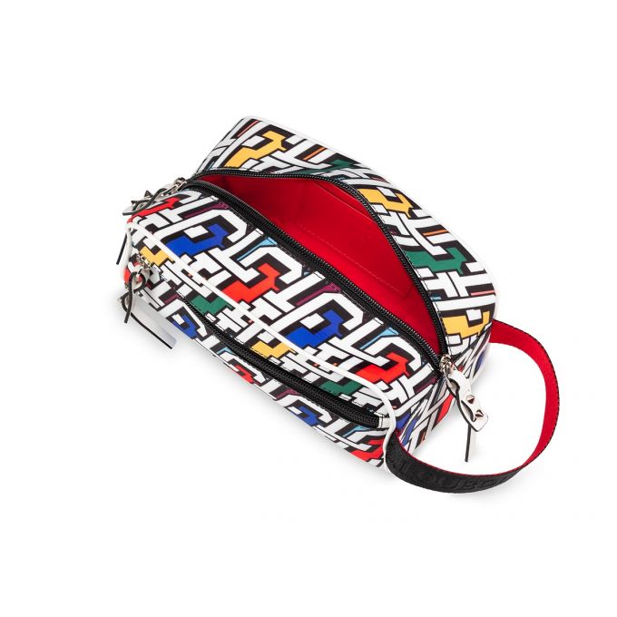 Bolso Pequeño Christian Louboutin Blaster Creative Fabric Pouches Hombre Multicolor | MX-10091