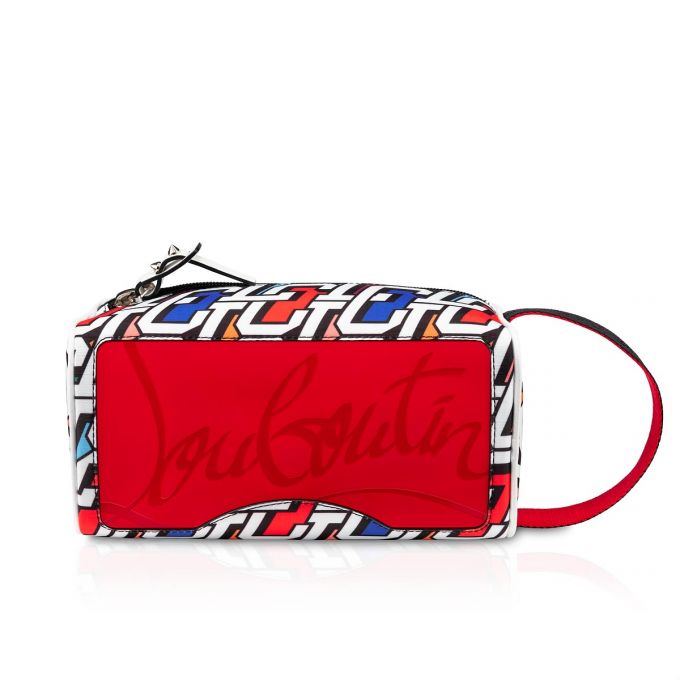 Bolso Pequeño Christian Louboutin Blaster Creative Fabric Pouches Hombre Multicolor | MX-96922