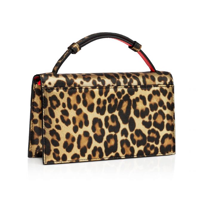 Bolso Pequeño Christian Louboutin Elisa Baguette S Creative Cuero Pouches Mujer Dorados Plateados | MX-45327