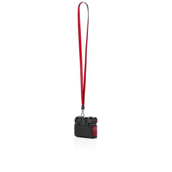 Bolso Pequeño Christian Louboutin Kypipouch Nano Creative Cuero Pouches Hombre Rojos Negros | MX-87981