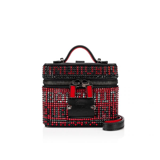 Bolso Pequeño Christian Louboutin Kypipouch Nano Creative Cuero Pouches Hombre Rojos Negros | MX-87981