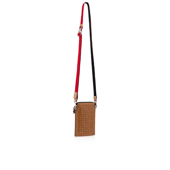 Bolso Pequeño Christian Louboutin Loubilab Classic Cuero Pouches Hombre Marrom | MX-51042