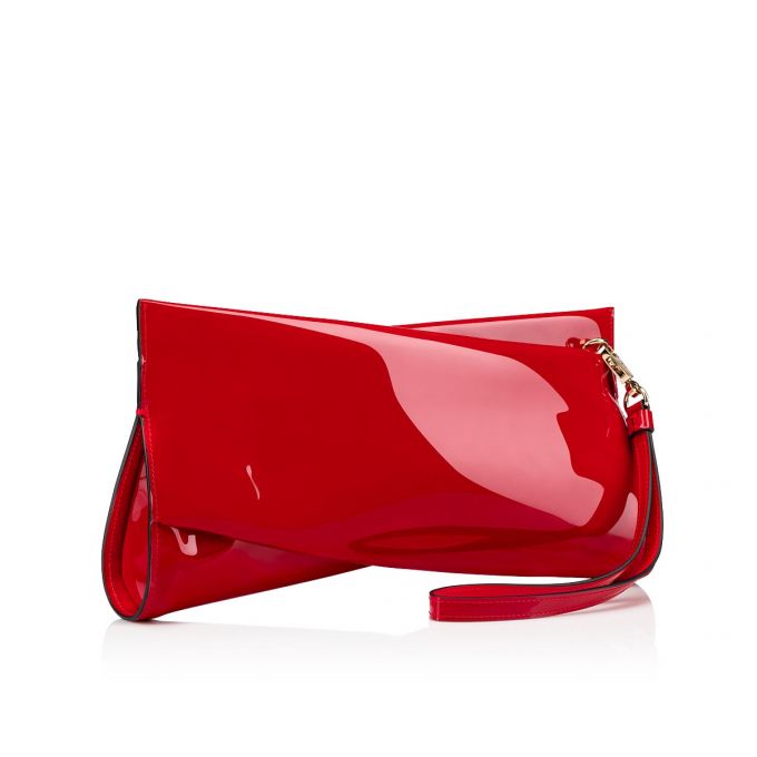 Bolso Pequeño Christian Louboutin Loubitwist Clutch Classic Cuero Pouches Mujer Rojos | MX-78351