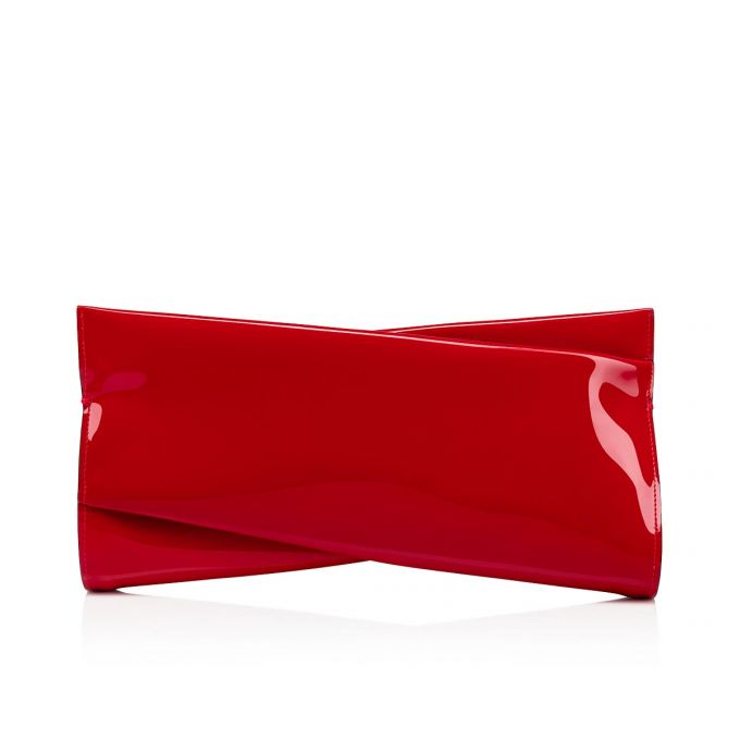 Bolso Pequeño Christian Louboutin Loubitwist Clutch Classic Cuero Pouches Mujer Rojos | MX-78351