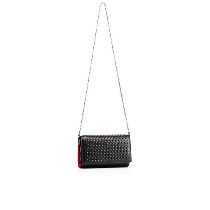 Bolso Pequeño Christian Louboutin Paloma Clutch Classic Cuero Pouches Mujer Negros | MX-66251