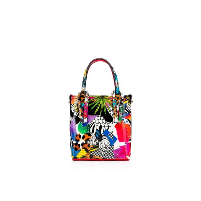 Bolso Tote Christian Louboutin Cabata N/S Mini Creative Cuero Tote Bags Mujer Multicolor | MX-42118