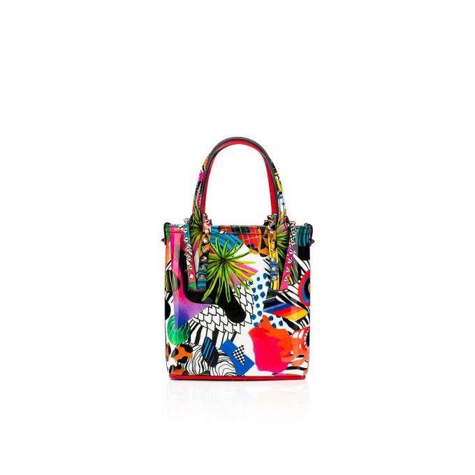 Bolso Tote Christian Louboutin Cabata N/S Mini Creative Cuero Tote Bags Mujer Multicolor | MX-42118