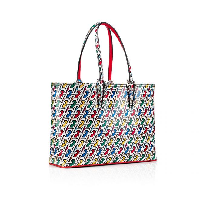 Bolso Tote Christian Louboutin Cabata Small Creative Cuero Tote Bags Mujer Multicolor | MX-19382