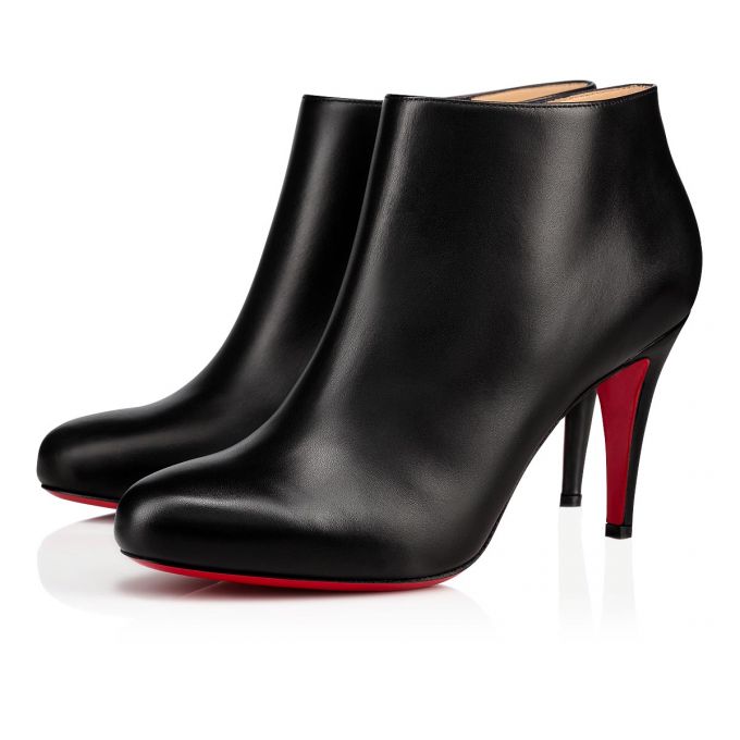 Botas Christian Louboutin Belle 085 85 Calf Boots Mujer Negros | MX-32446