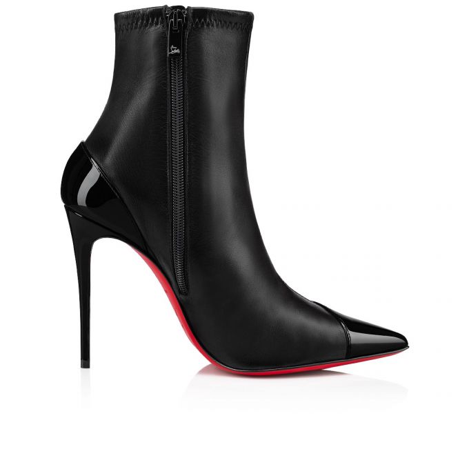 Botas Christian Louboutin Bibooty 100 Nappa Boots Mujer Negros | MX-89968