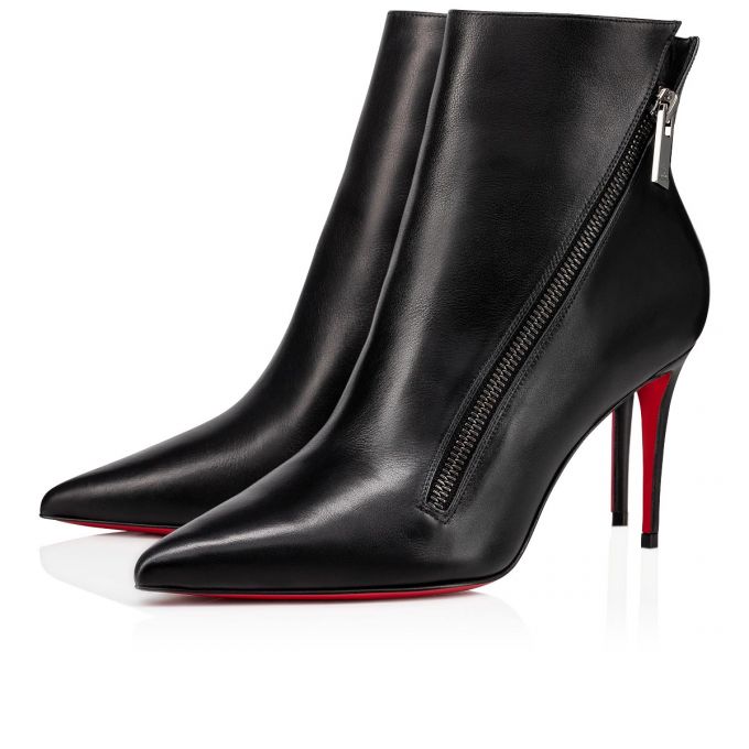 Botas Christian Louboutin Birgikate 85 Calf Boots Mujer Negros | MX-60943