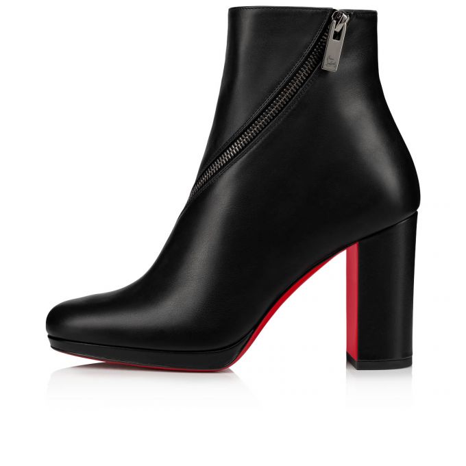 Botas Christian Louboutin Birgitta 100 100 Calf Boots Mujer Negros | MX-02031