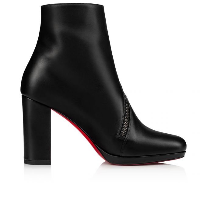 Botas Christian Louboutin Birgitta 100 100 Calf Boots Mujer Negros | MX-02031