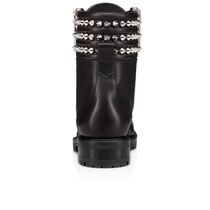 Botas Christian Louboutin Invierno Spikes Calf Boots Mujer Negros | MX-98097