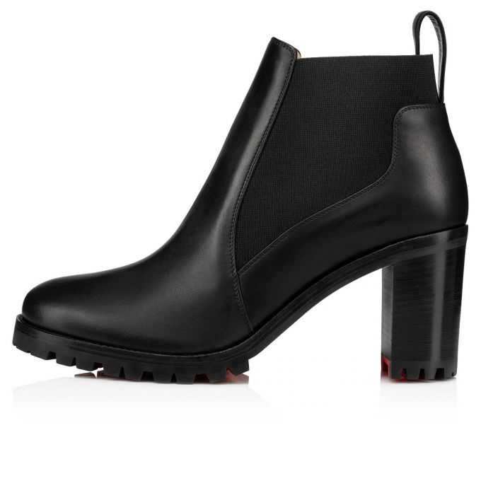 Botas Christian Louboutin Marchacroche 070 70 Calf Boots Mujer Negros | MX-07572