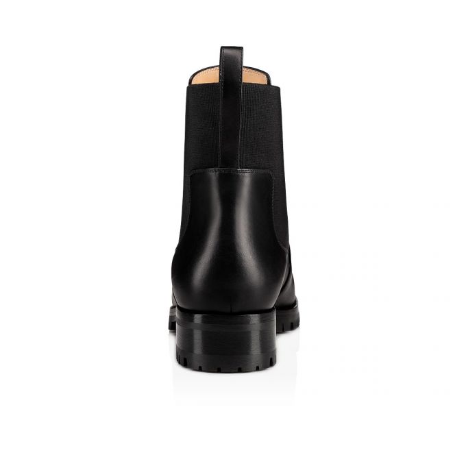 Botas Christian Louboutin Marchacroche 000 Calf Boots Mujer Negros | MX-30022