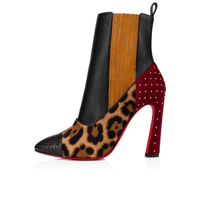 Botas Christian Louboutin Me In The 90s Plume 100 Version Exotic Cuero Boots Mujer Multicolor | MX-29640