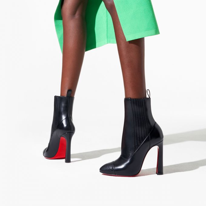 Botas Christian Louboutin Me In The 90s 100 Calf Boots Mujer Negros | MX-71633