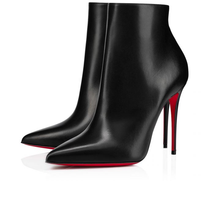 Botas Christian Louboutin So Kate Booty 100 100 Calf Boots Mujer Negros | MX-27520