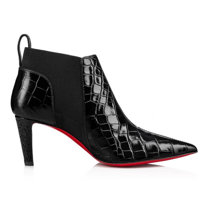 Botas Christian Louboutin Tchakaboot 70 Calf Boots Mujer Negros | MX-40637