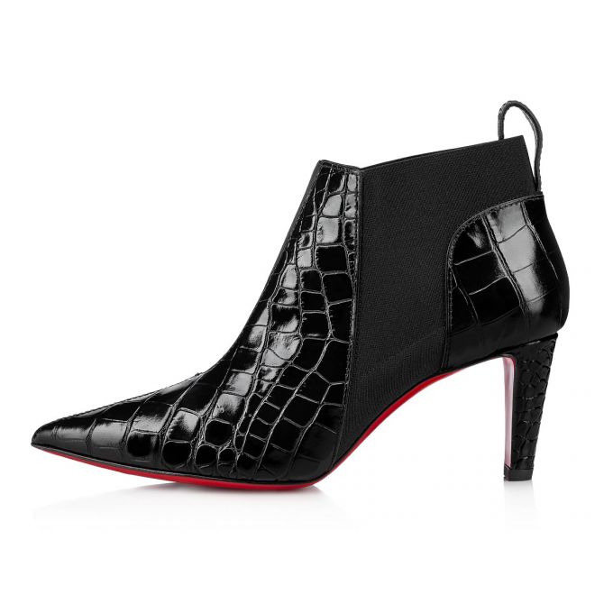 Botas Christian Louboutin Tchakaboot 70 Calf Boots Mujer Negros | MX-40637