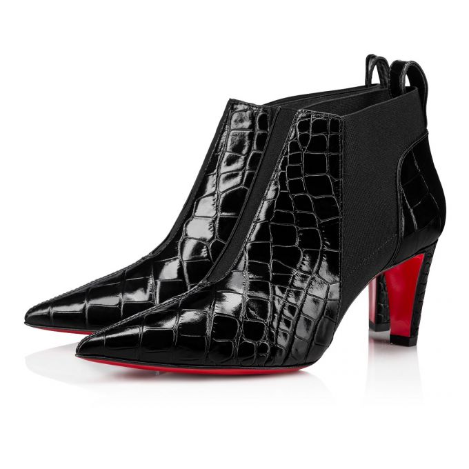 Botas Christian Louboutin Tchakaboot 70 Calf Boots Mujer Negros | MX-40637