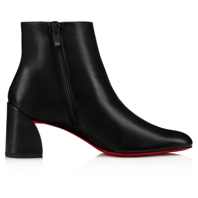 Botas Christian Louboutin Turela 055 55 Calf Boots Mujer Negros | MX-30809