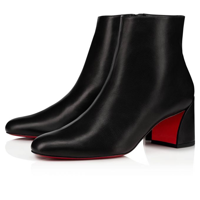 Botas Christian Louboutin Turela 055 55 Calf Boots Mujer Negros | MX-30809