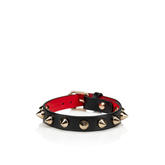 Bracelets Christian Louboutin Loubilink Bracelet Bracelets Mujer Rojos Negros | MX-71275