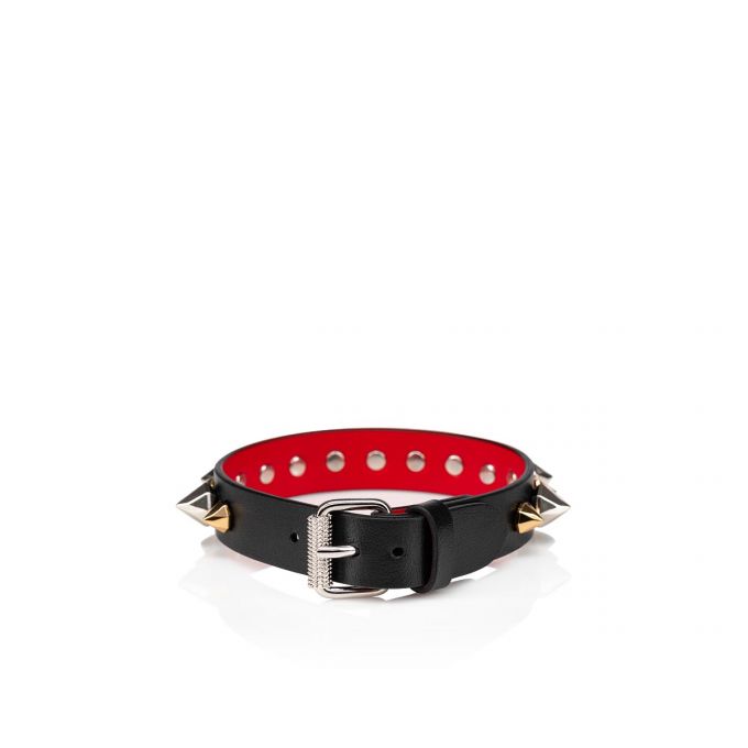 Bracelets Christian Louboutin M Loubilink Bracelet Classic Cuero Bracelets Hombre Multicolor | MX-93066