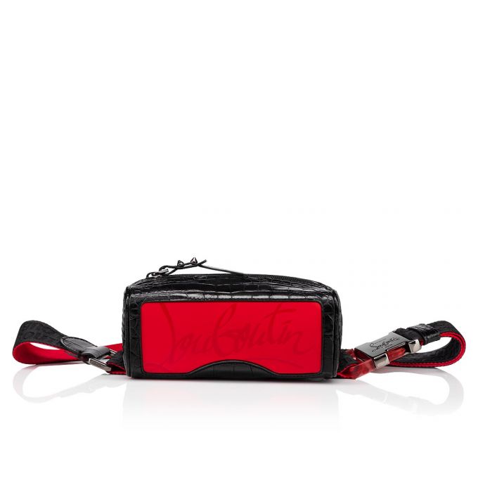 Bum Bags Christian Louboutin Blaster Creative Cuero Bum Bags Hombre Negros | MX-81322