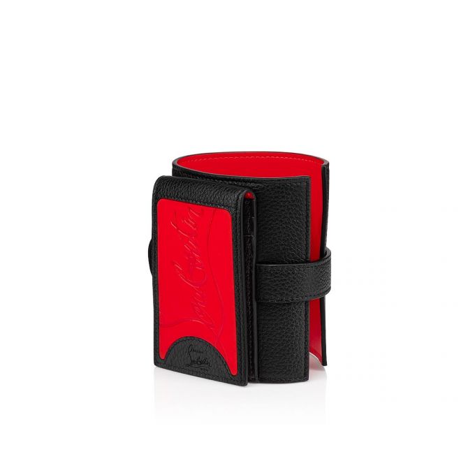 Card Holder Christian Louboutin M Carlos Classic Cuero Card Holder Hombre Rojos Negros | MX-70127