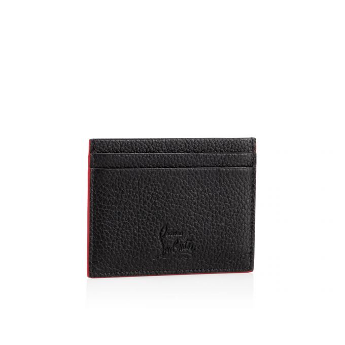 Card Holder Christian Louboutin M Kios Creative Cuero Card Holder Mujer Negros | MX-32582