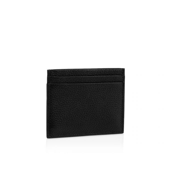 Card Holder Christian Louboutin M Kios Classic Cuero Card Holder Hombre Rojos Negros | MX-76668