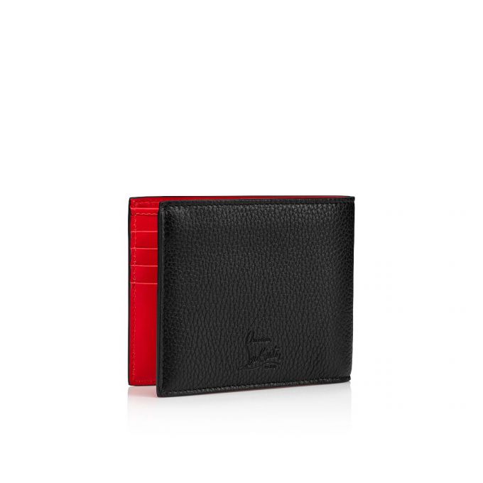 Carteras Christian Louboutin M Coolcard Wallet Calf Empire/ Classic Cuero Wallets Hombre Negros | MX-15881