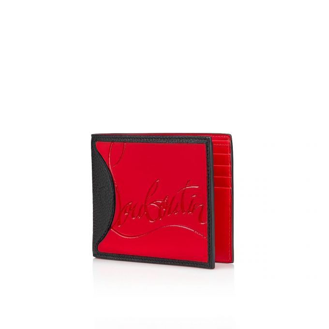 Carteras Christian Louboutin M Coolcard Classic Cuero Wallets Hombre Rojos Negros | MX-45248